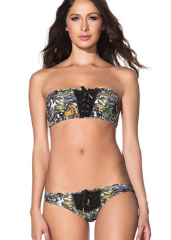 2015 Agua Bendita Swimwear<br>Bendito Reptil Bikini 2015 Agua Bendita Swimwear<br>Bendito Reptil Bikini