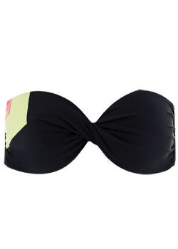L*Space Swimwear<br>Color Block Neo Bandeau L*Space Swimwear<br>Color Block Neo Bandeau