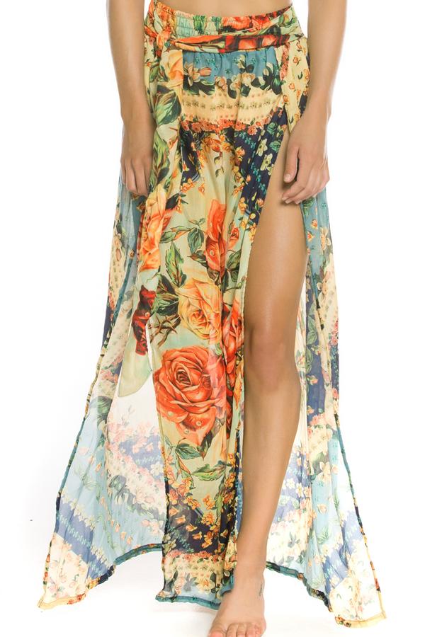 Agua Bendita Amaia Provence Skirt 4277