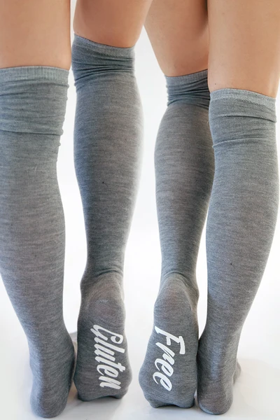 Jolly Jive Gluten Free Socks Gray, Cacique Boutique