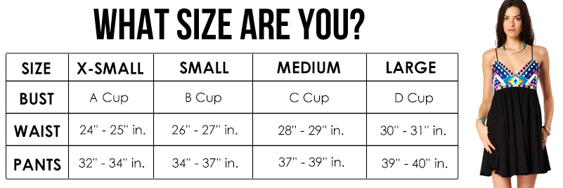 Mara Hoffman Size Chart